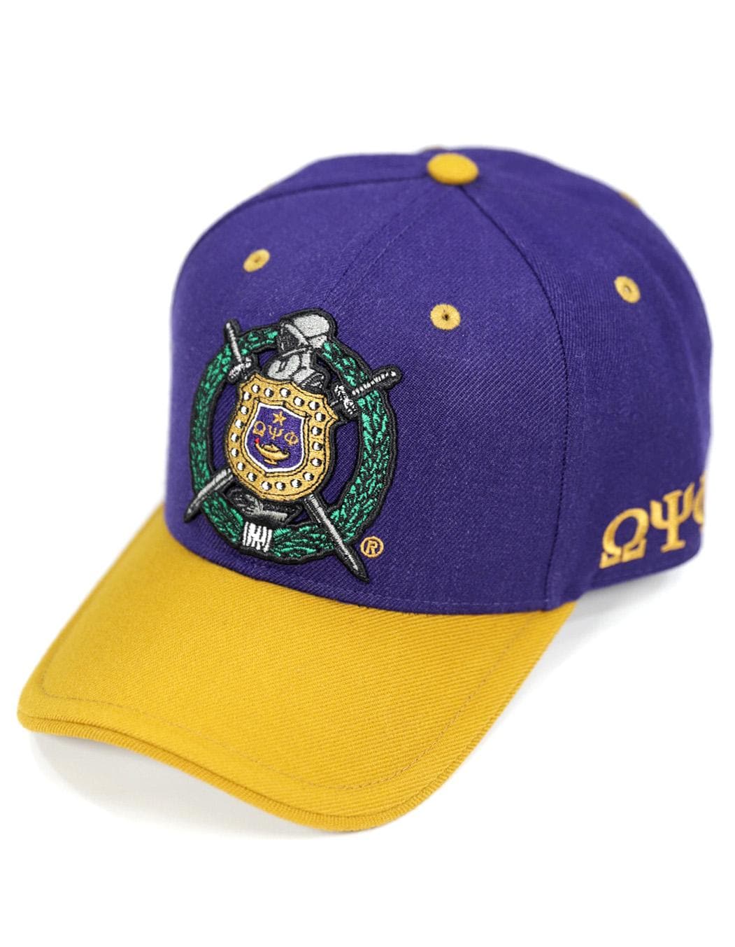 Omega Psi Phi Purple Shield Cap
