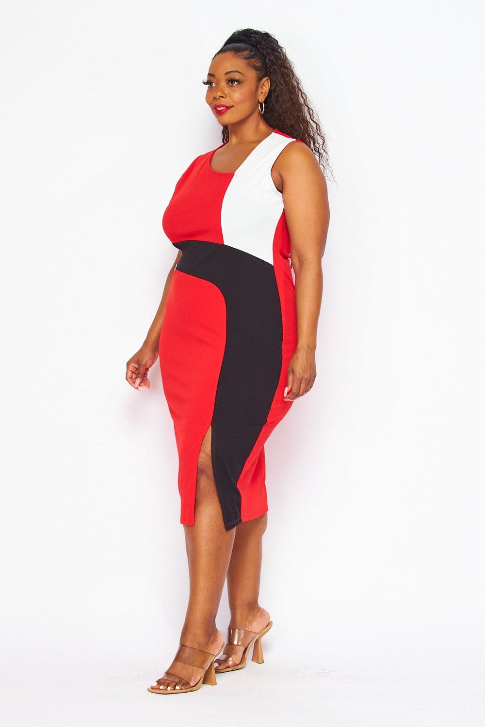 Delta Sigma Theta  Color block Dress