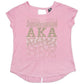 Alpha Kappa Alpha Rhinestone Tee Shirt