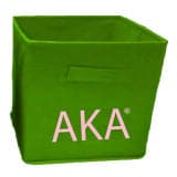 Alpha Kappa Alpha Storage Basket